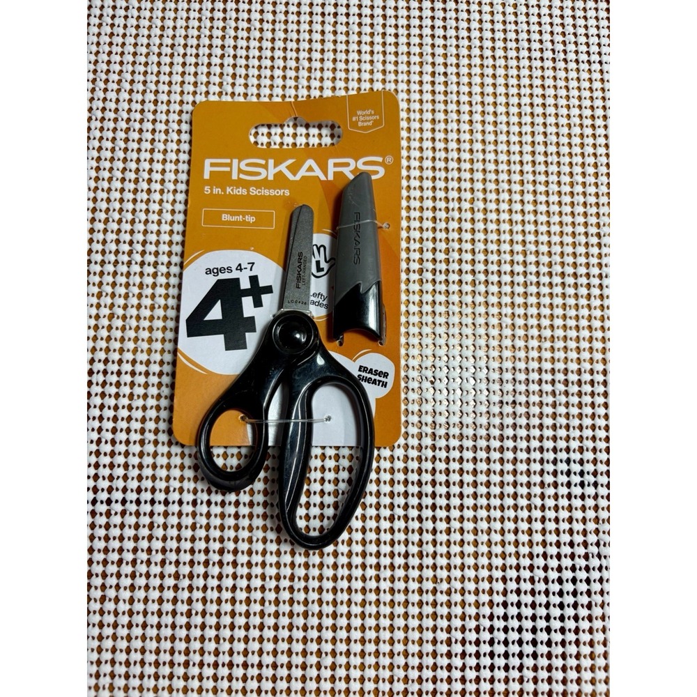 FISKARS 5 Inch Scissors Blunt Tip Lefty Blades Total Of 12
